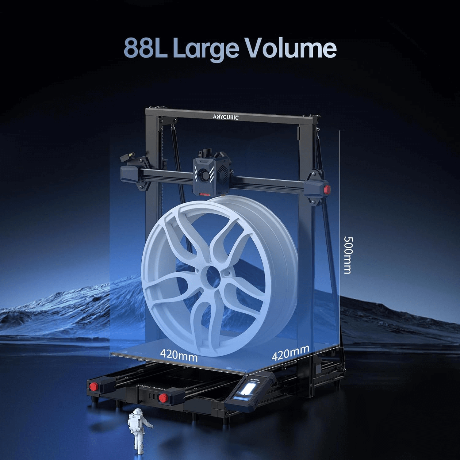 Anycubic Kobra 2 Max 3D Printer product detail image (2)