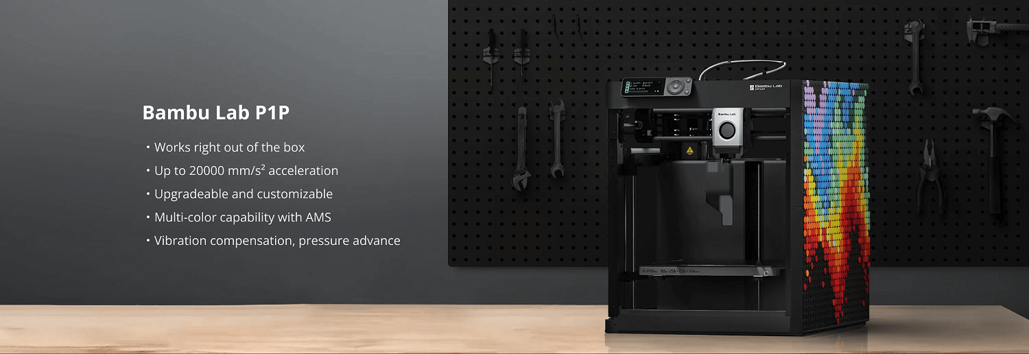 Bmabu P1P 3D Printer detail image (1)
