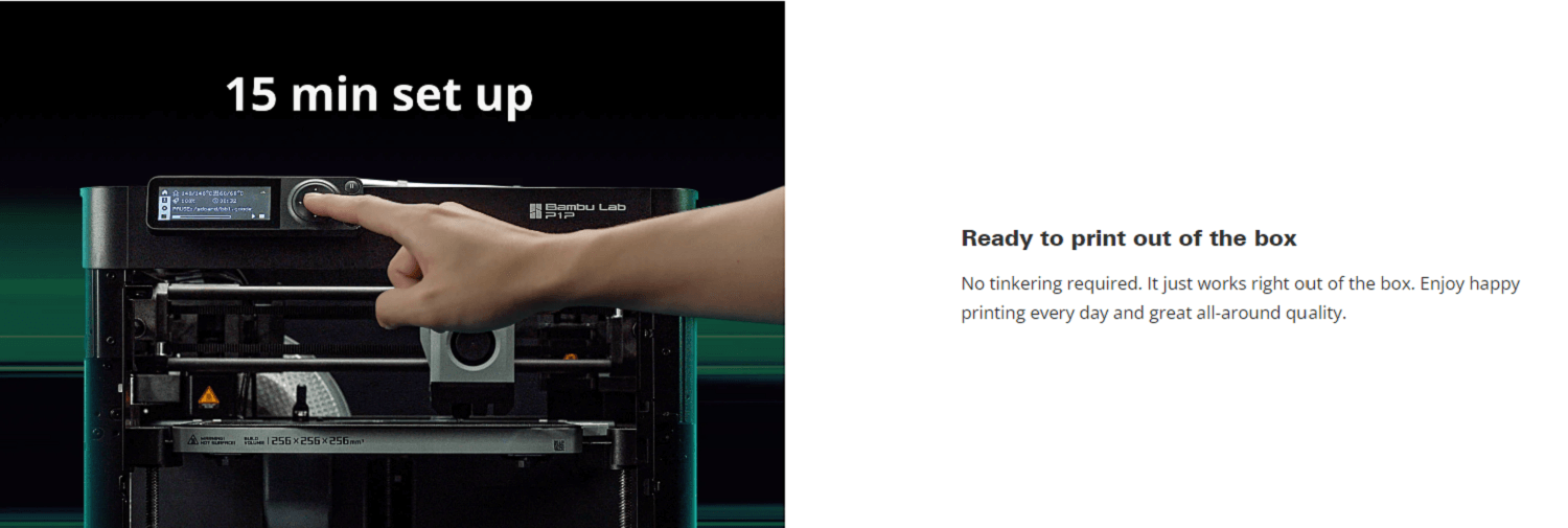 Bmabu P1P 3D Printer detail image (2)