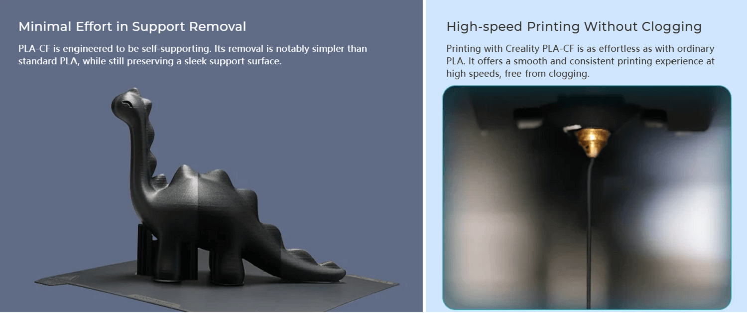 Creality Hyper PLA-CF 3D Printing Filament detail image (4)