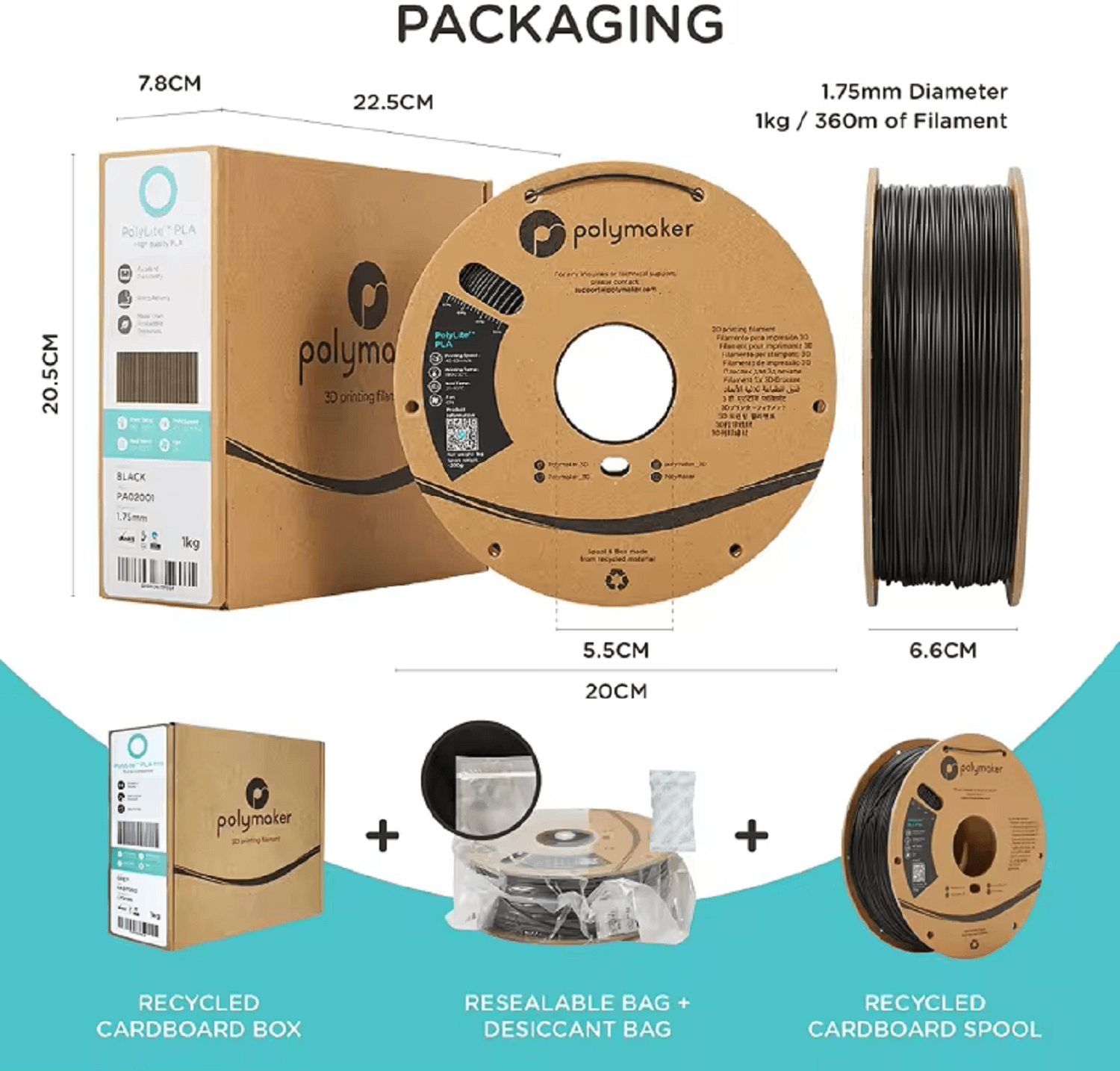 Polymaker Polymax PLA 3D Printing Filament detail image (5)
