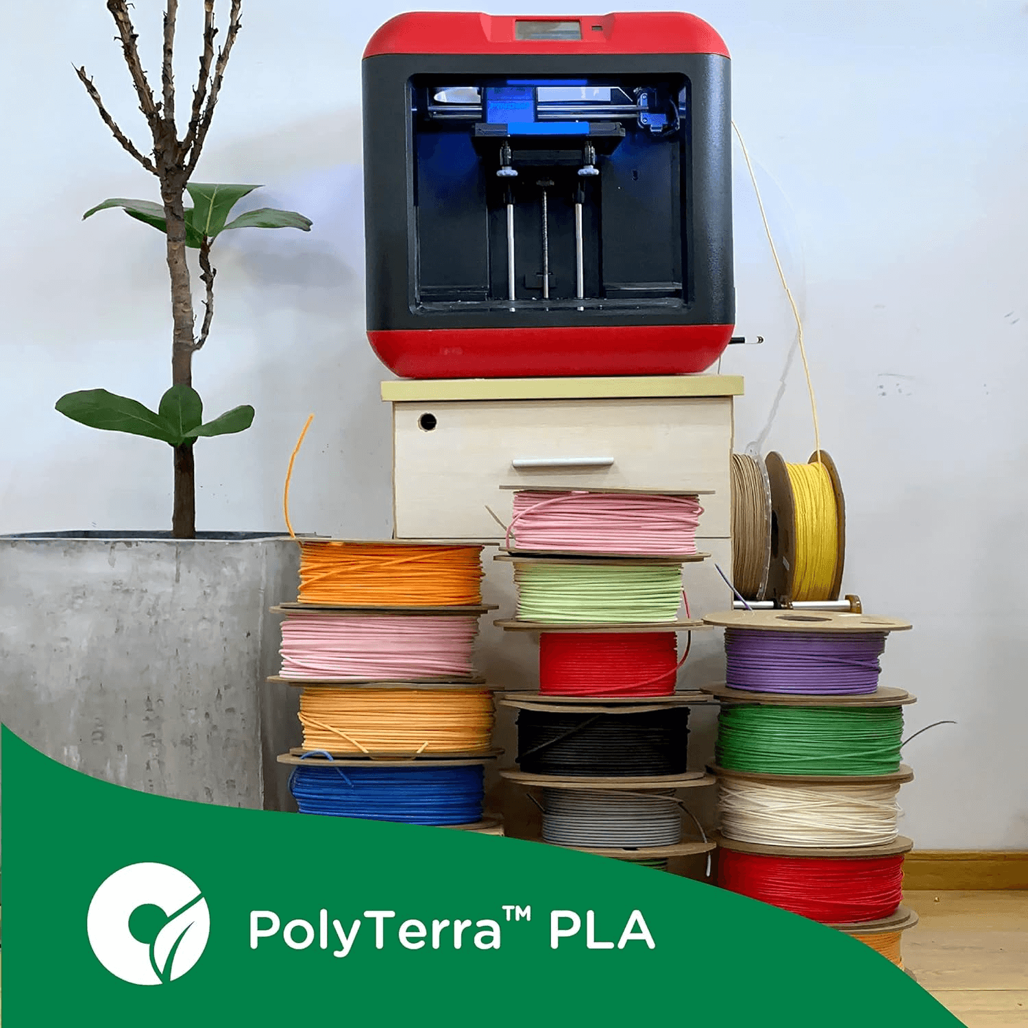 Polymaker Polyterra PLA 3D Printing Filament detail image (3)
