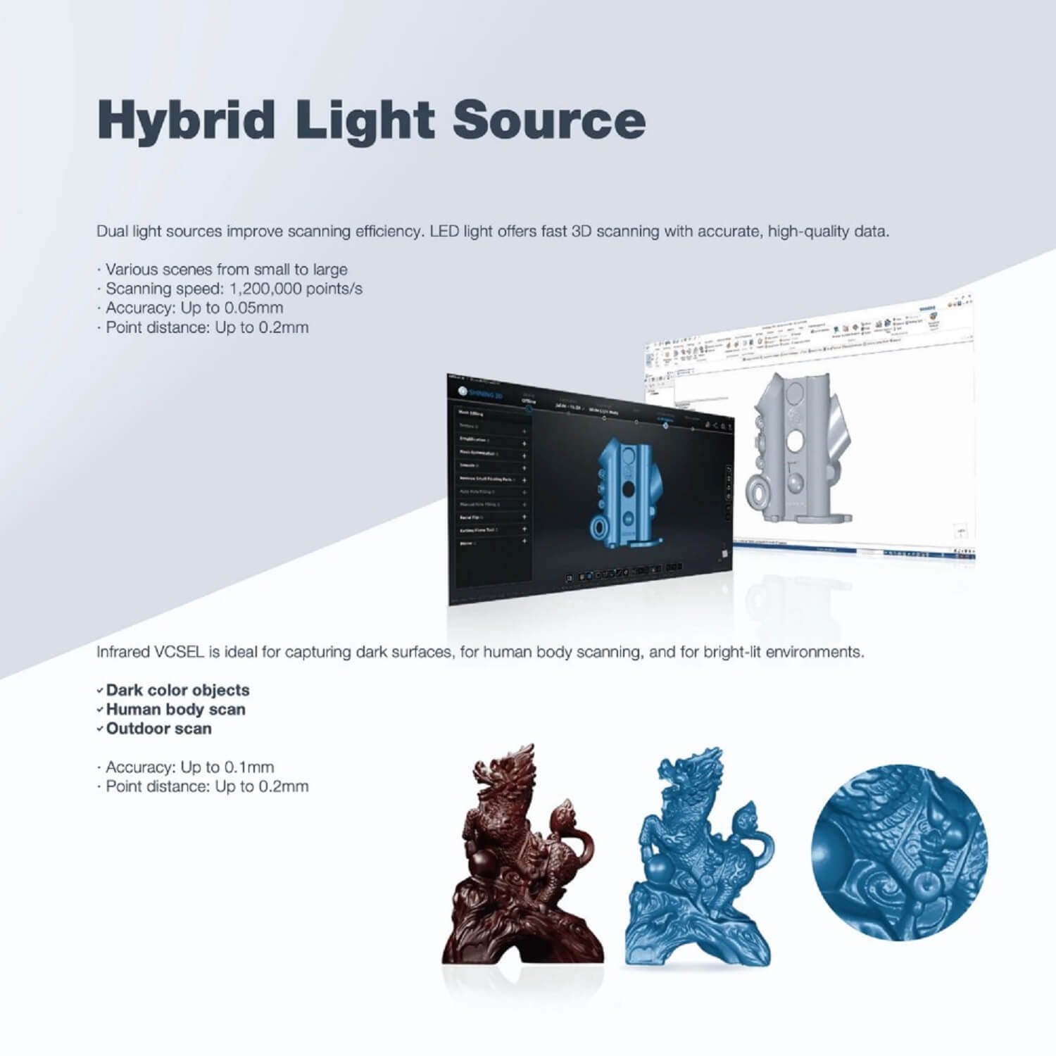 Shining Einscan H2 3D Scanner detail image (2)