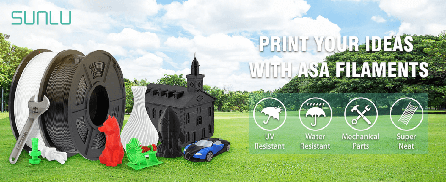 Sunlu ASA 3D Printing Filament detail image (1)