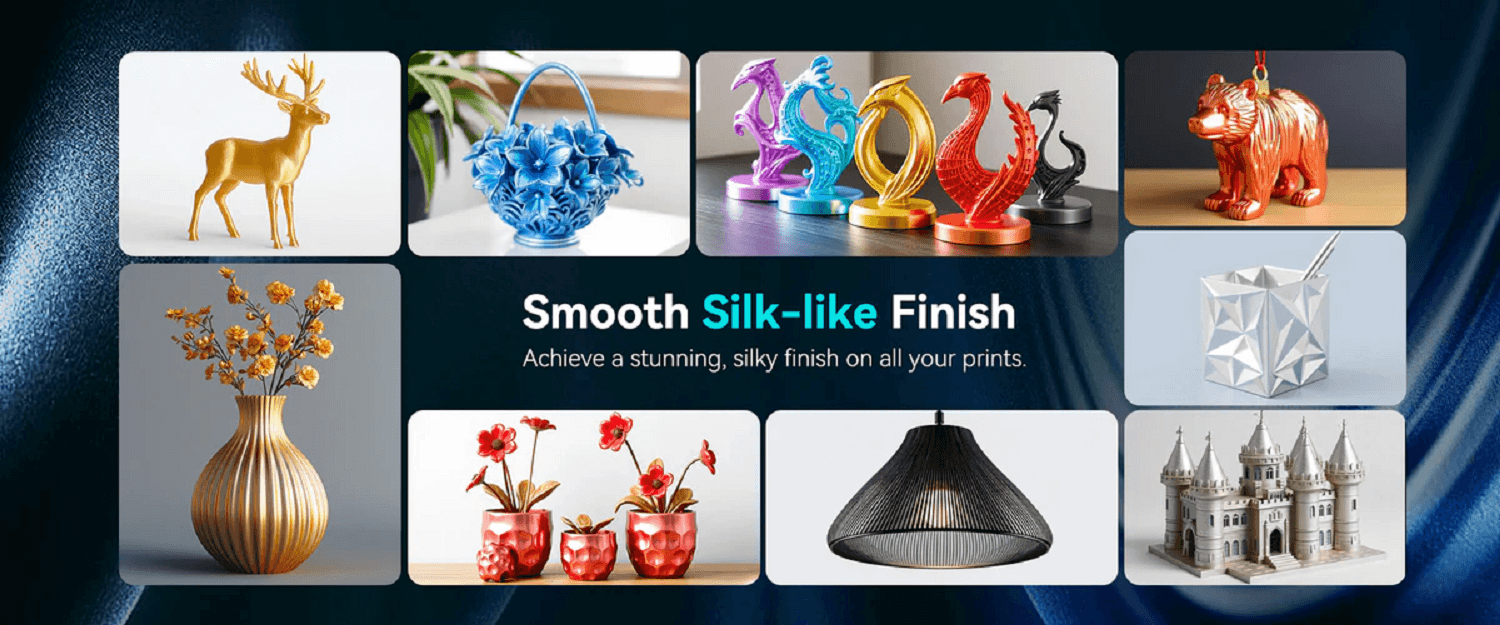 Sunlu Silk PLA 3D Printing Filament detail image (4)