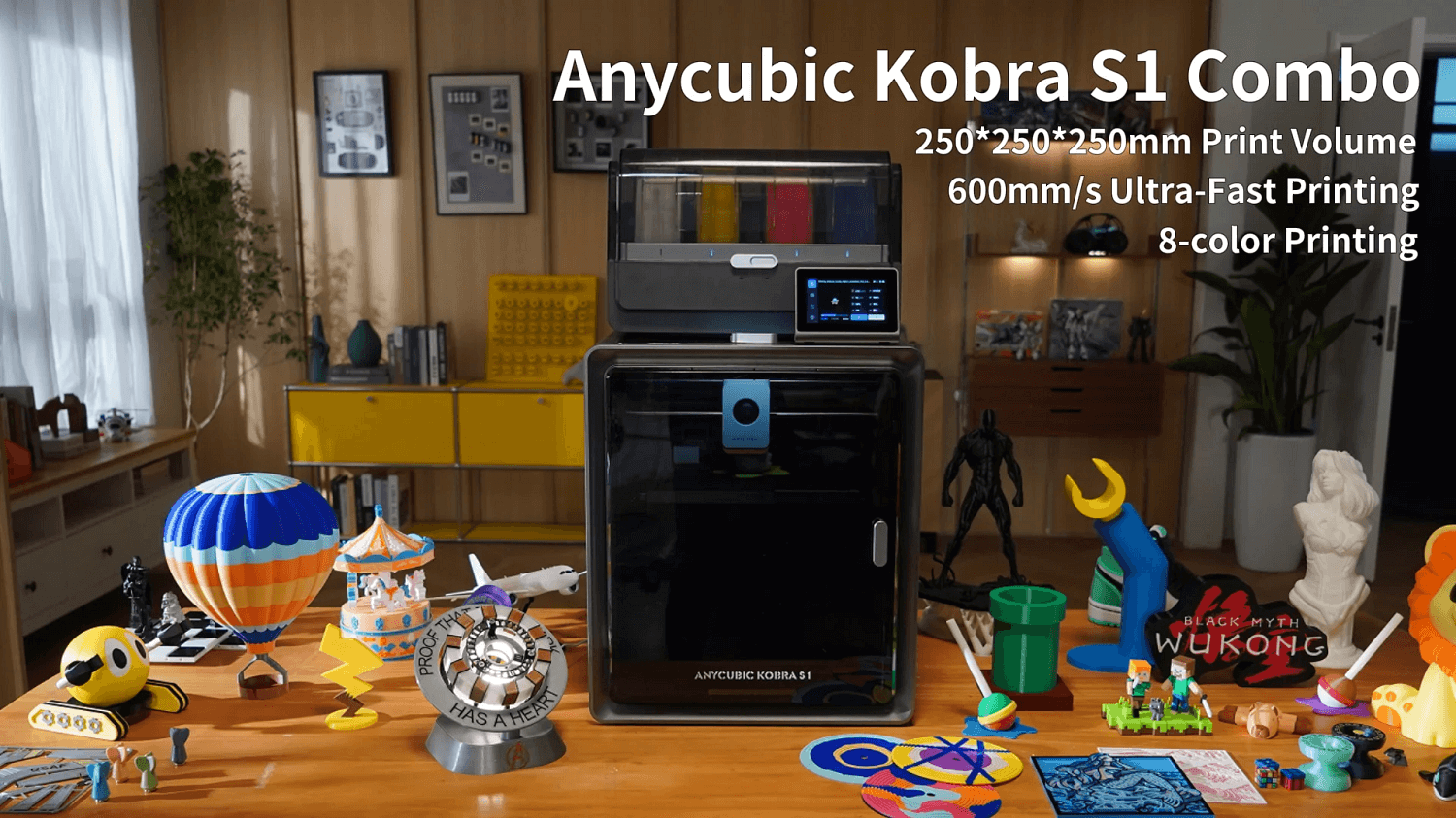 Anycubic Kobra S1 Combo 3D Printer detail images (1)