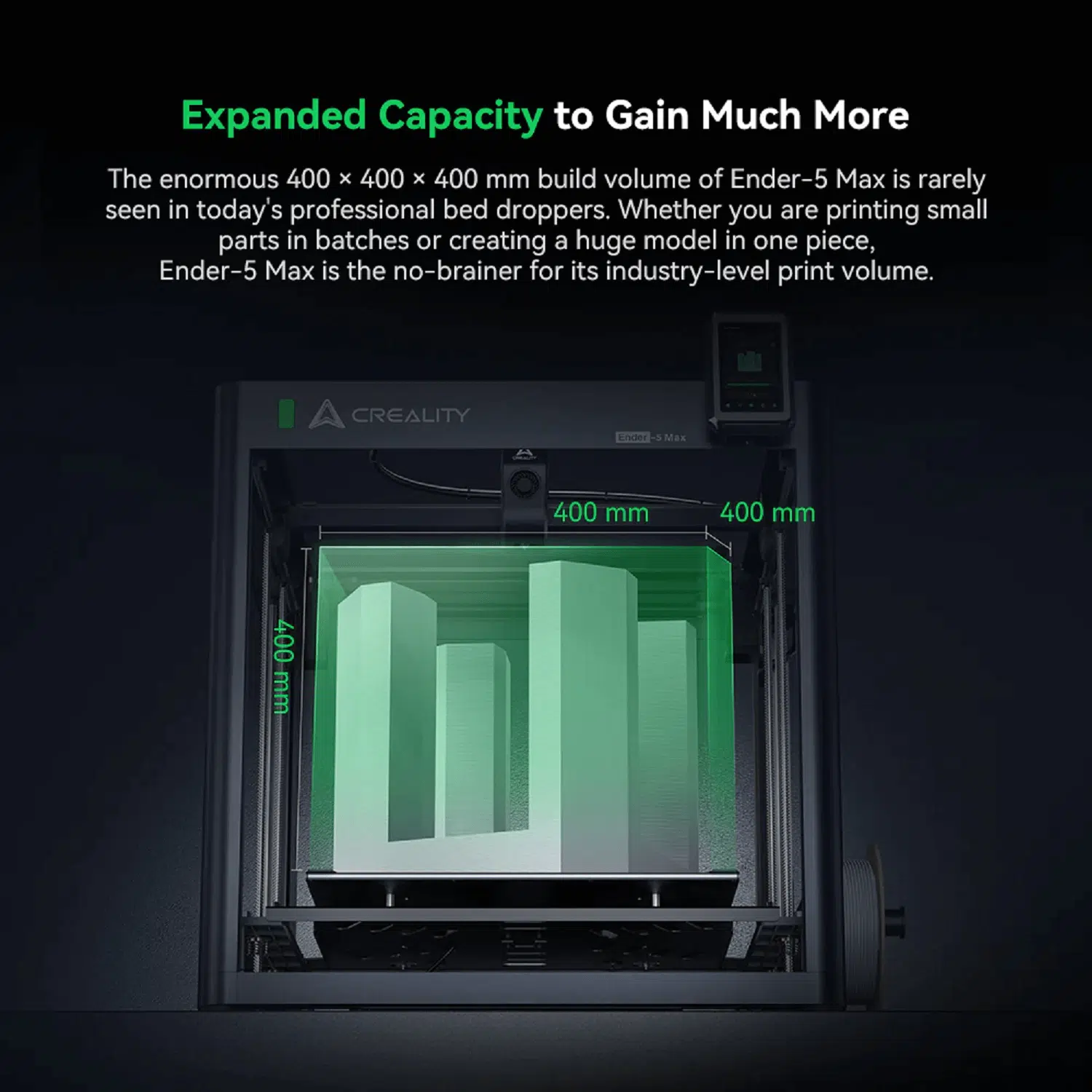 Creality Ender 5 Max 3D Printer detail image (5)