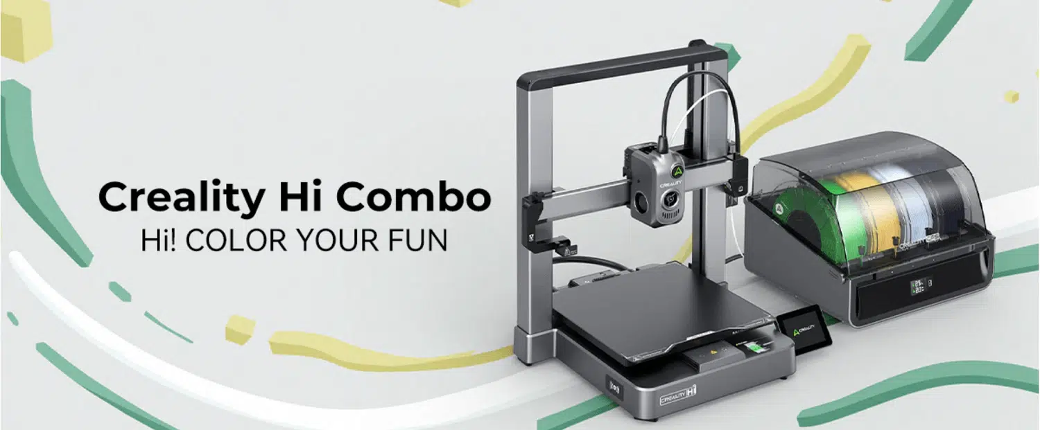 Creality Hi Combo 3D printer front view