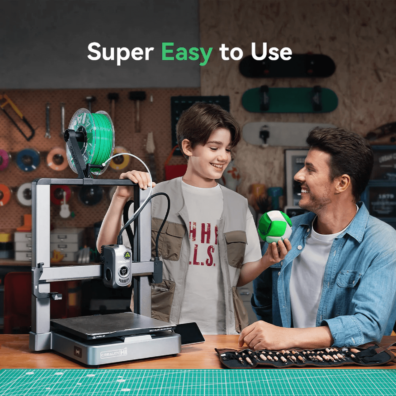 Creality Hi Combo 3D Printer detail images (5)