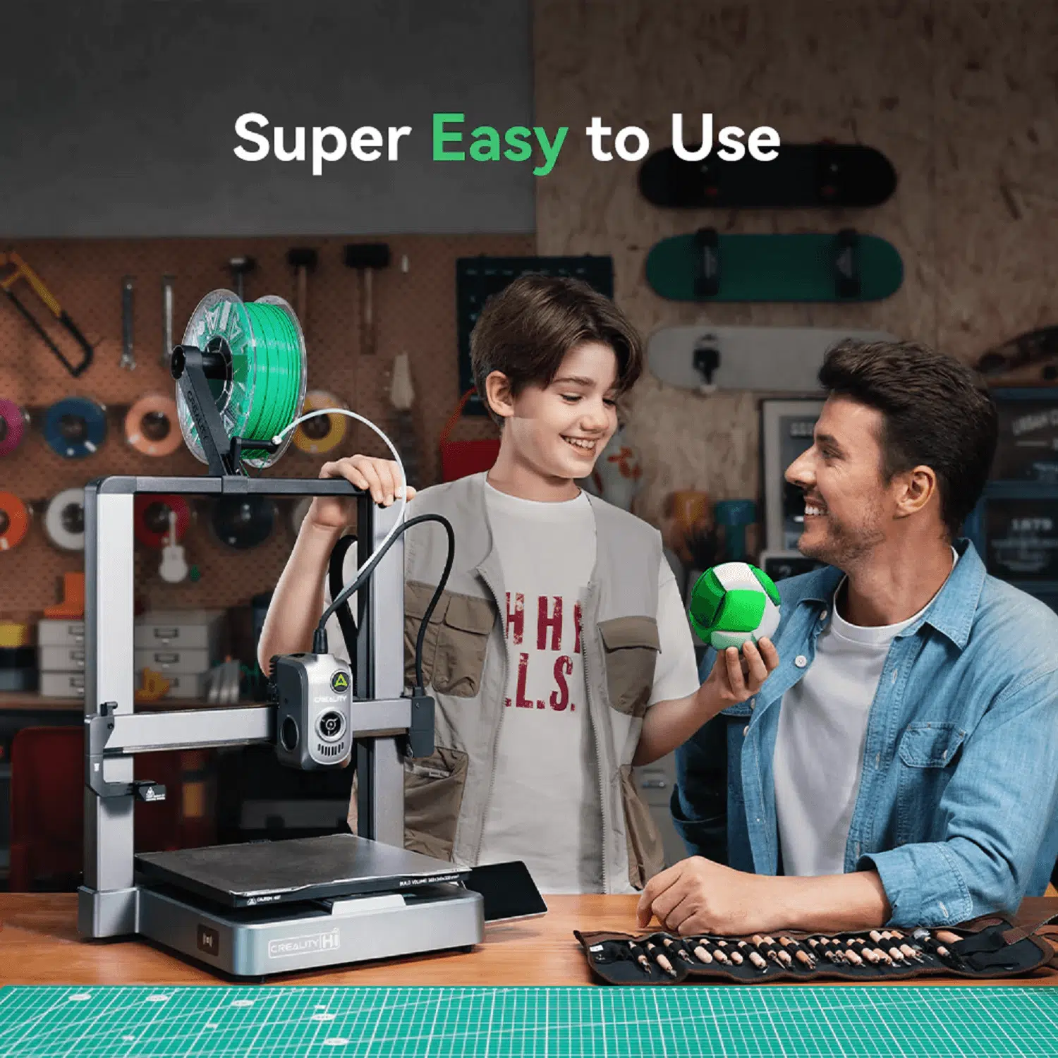 Creality Hi Combo 3D Printer detail images (5)