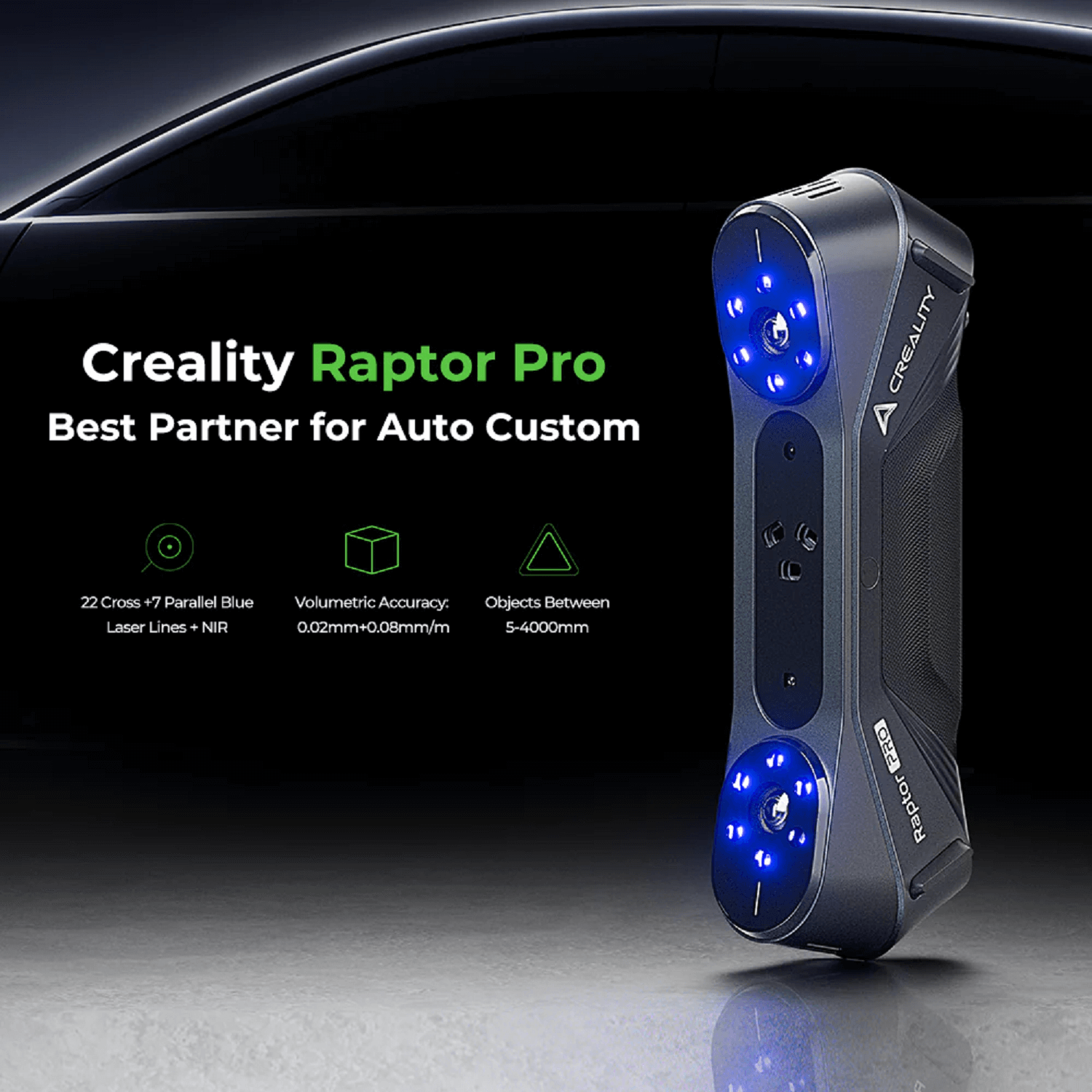 Creality Raptor Pro 3D Scanner detail images (1)