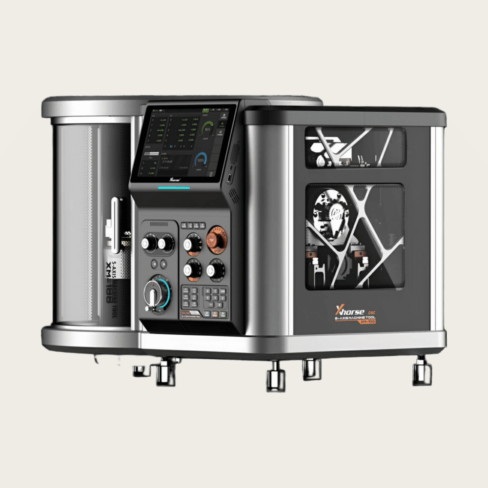 Xmachine 5 axis CNC machine desktop design