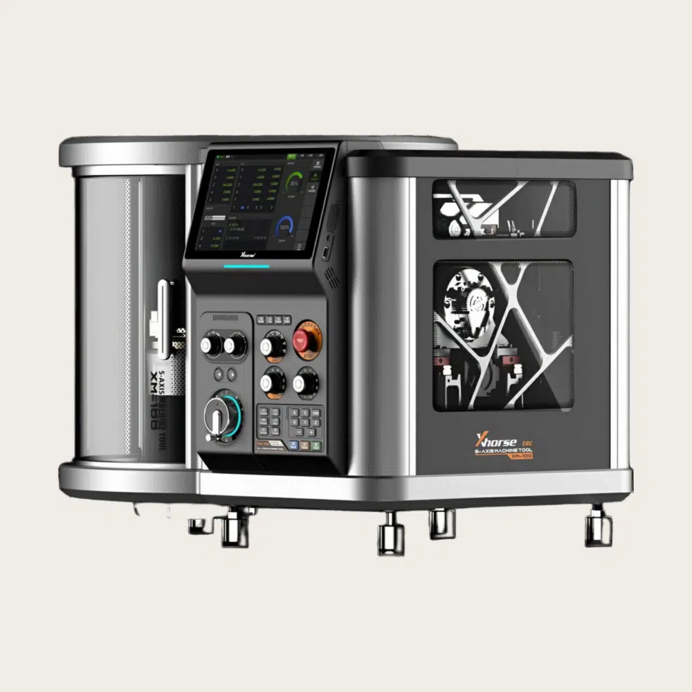 Xmachine 5 axis CNC machine desktop design