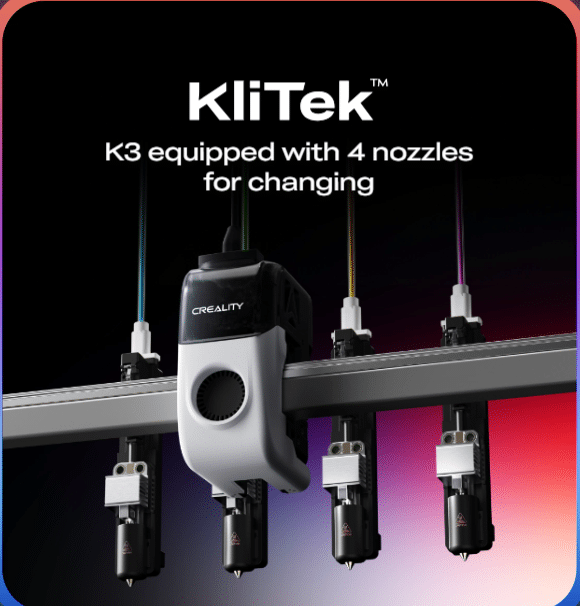 Four independent nozzle changing system